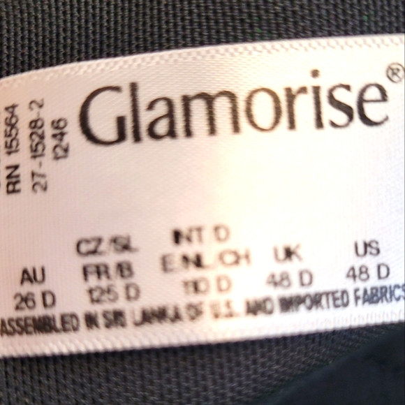 Glamorise Bra NWOT 48D - Picture 4 of 4